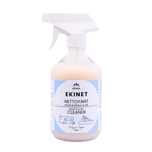 Ekinet pour bateau et VR – Nettoyant polyvalent naturel. Ekinet for boats and RVs – Natural multi-purpose cleaner